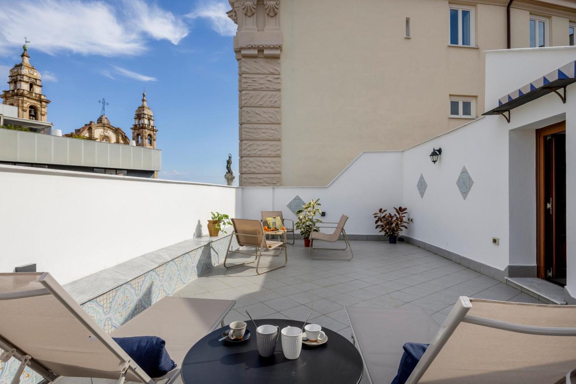Terrazza San Domenico Apartment Palermo Exterior foto