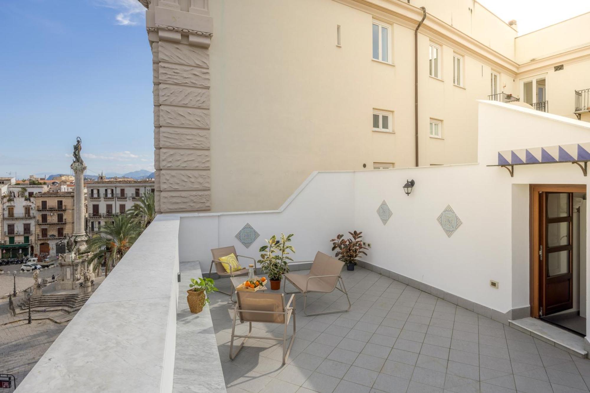 Terrazza San Domenico Apartment Palermo Exterior foto